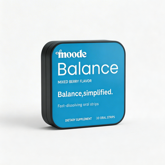MOODE Balance oral strips | Digestive & Gut Health Support