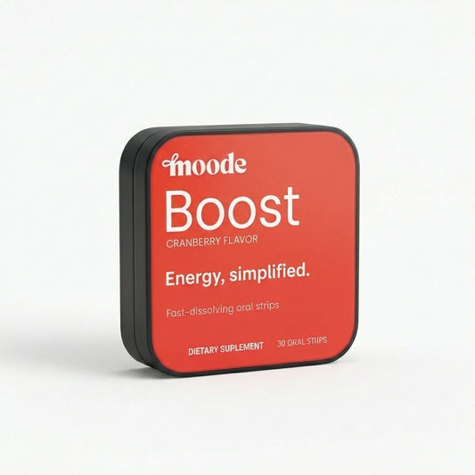 MOODE Boost oral strips | Energy & Focus Support