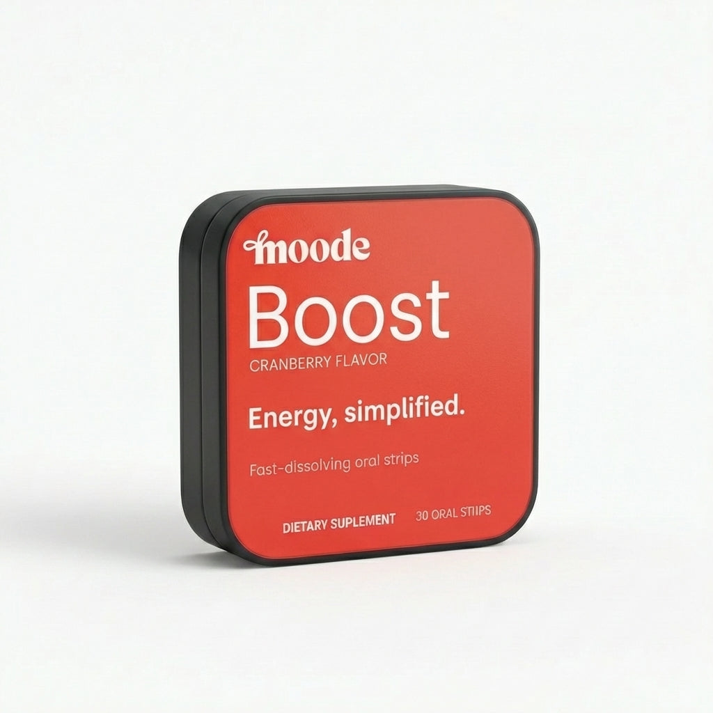 MOODE Boost oral strips | Energy & Focus Support